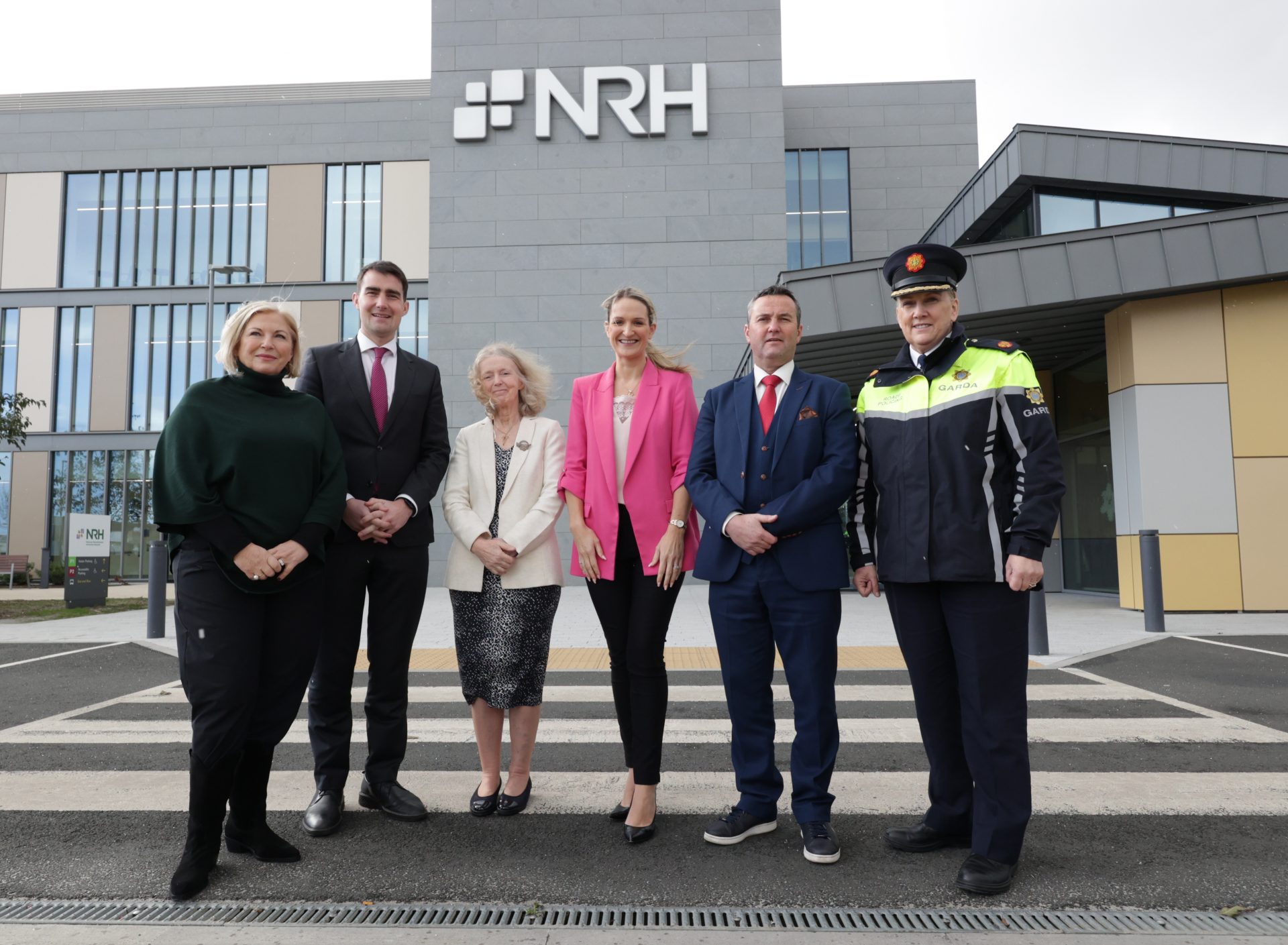 Liz O Donnell at the National Rehabilitation Hospital for the RSA Christmas appeal for road safety